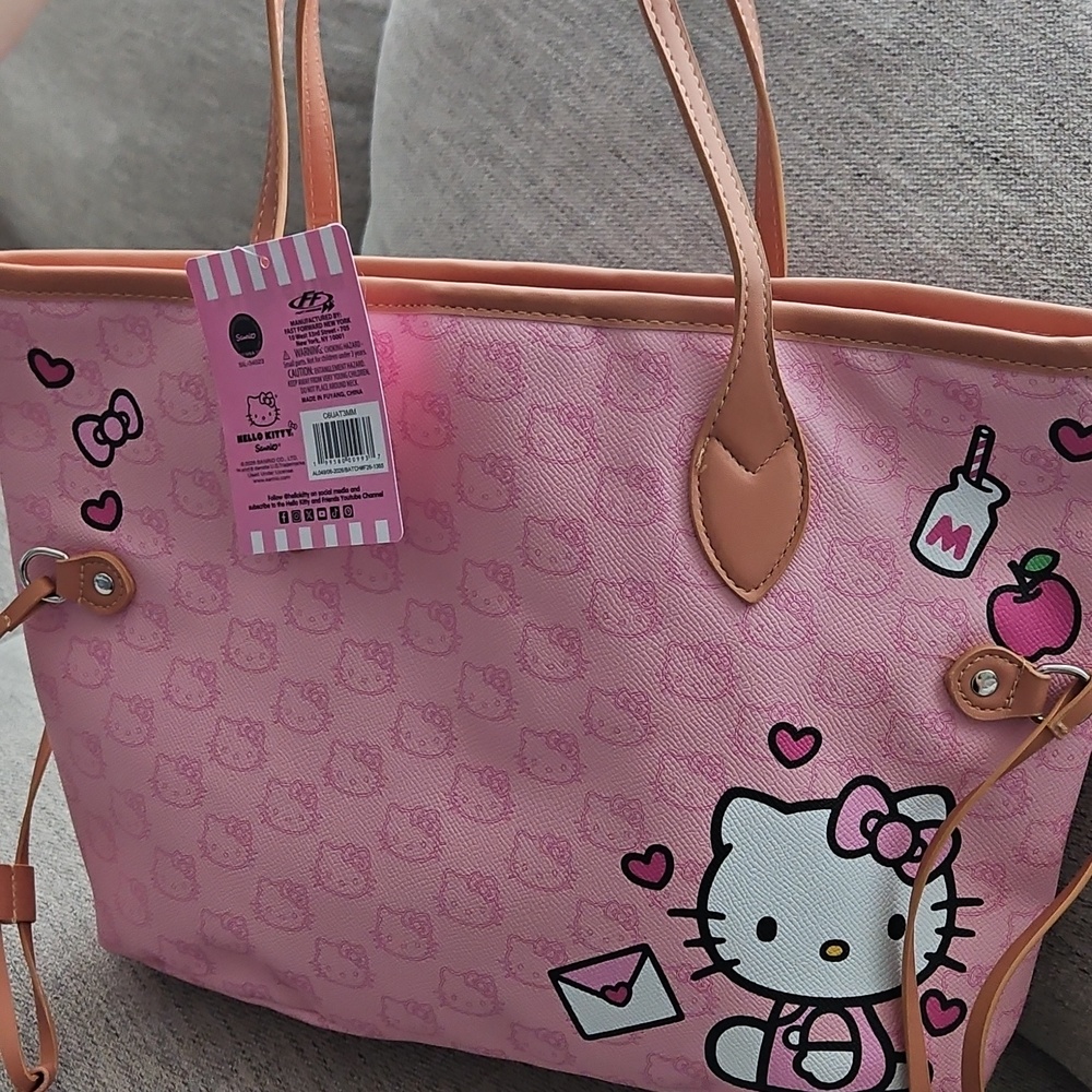 Hello Kitty Pink Tote Bag